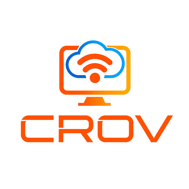 Logotipo de la tienda en linea CROV